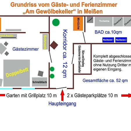 Apartment Gästezimmer Am Gewölbekeller